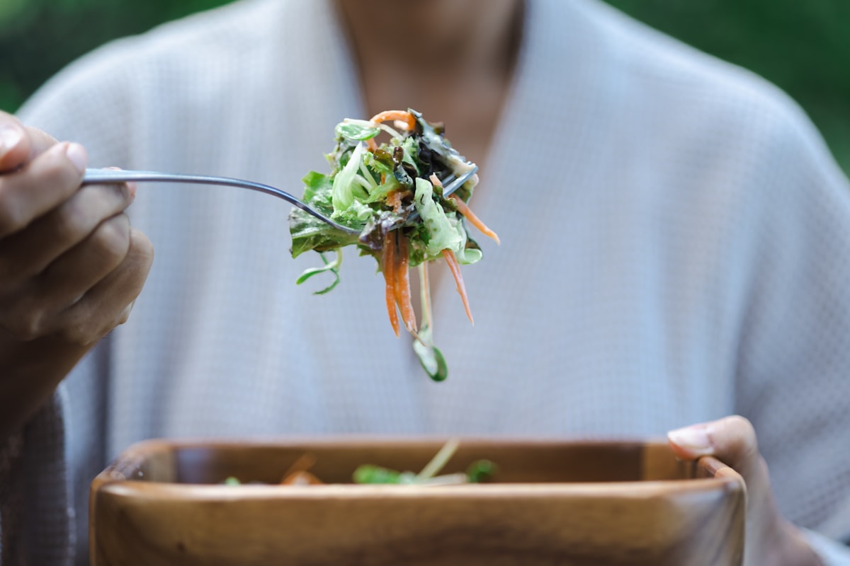 Brócoli verde lleno de nutrientes